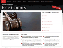 Tablet Screenshot of erieohiolawyers.org